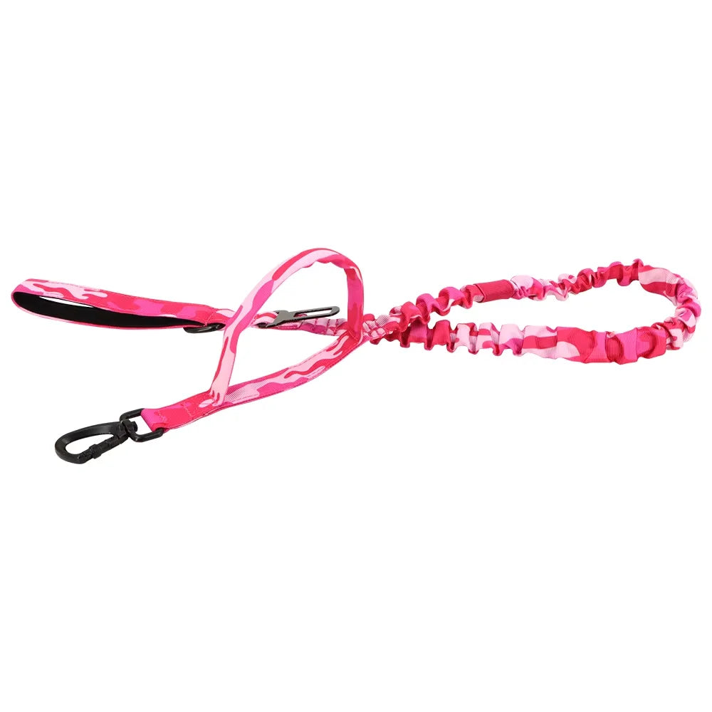 Petavel Adjustable Nylon Dog Leash With Quick Release Dual Handle