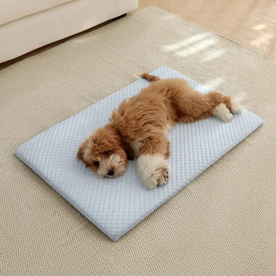 Breathable Cooling Pet Bed With Thick Supportive Padding