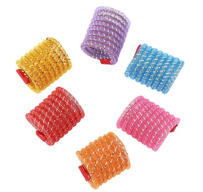 Interactive Bite Resistant Spring Cat Toy With Plush Wool Ball