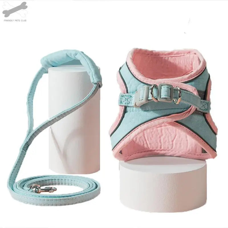 Reflective Vest Dog Harness For Safe Night Pet Walks