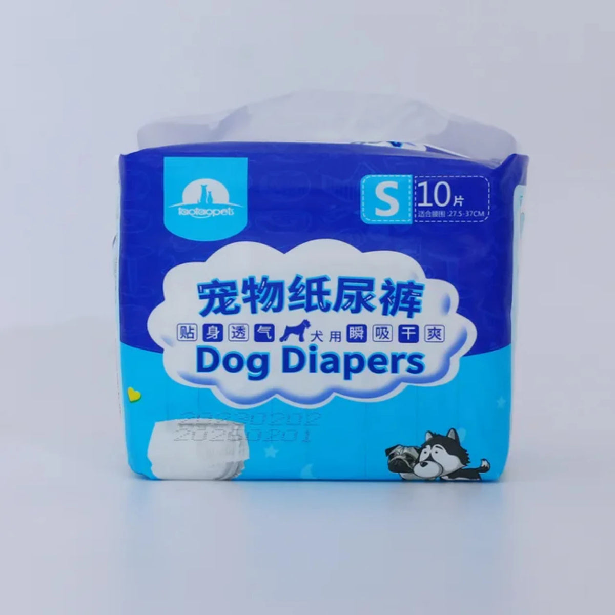 Disposable Breathable Pet Diaper Pants Leakproof Absorbent Protection