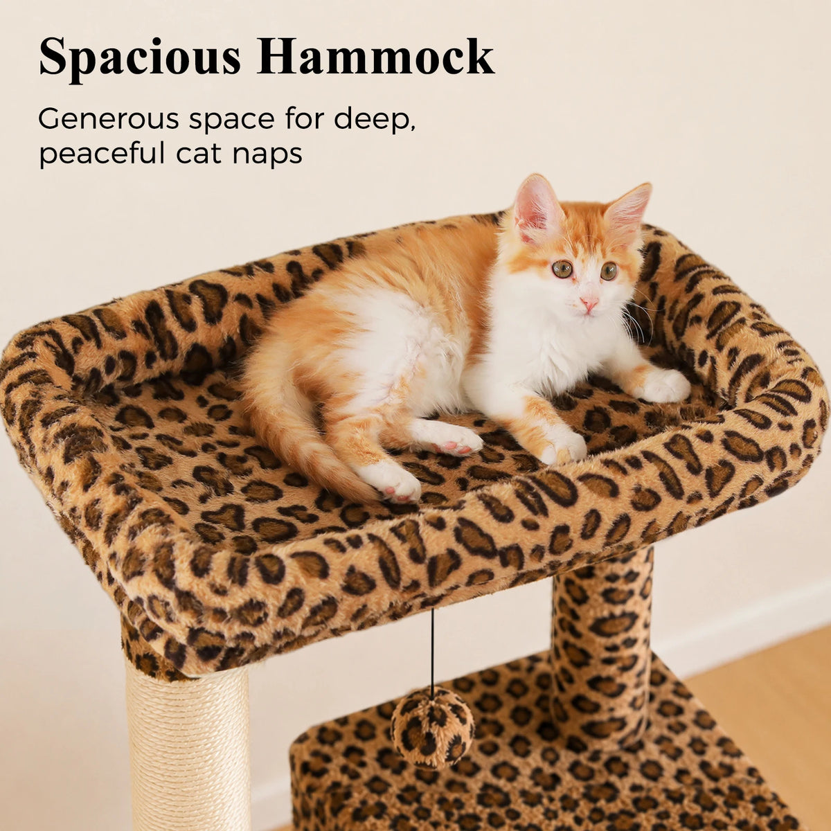 PAWZ Road Multi Level Cat Tower With Sisal Scratching Posts