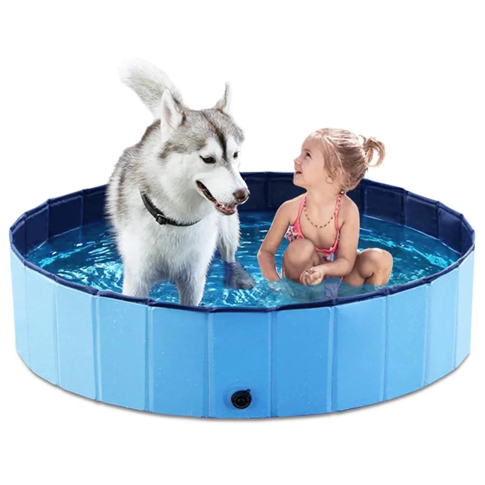 CWV Foldable Dog Pool Waterproof Bathing Tub Grooming Station