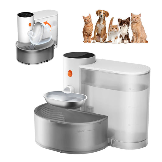 Petgravity Stainless Steel Automatic Drinking Water Dispenser For Cats