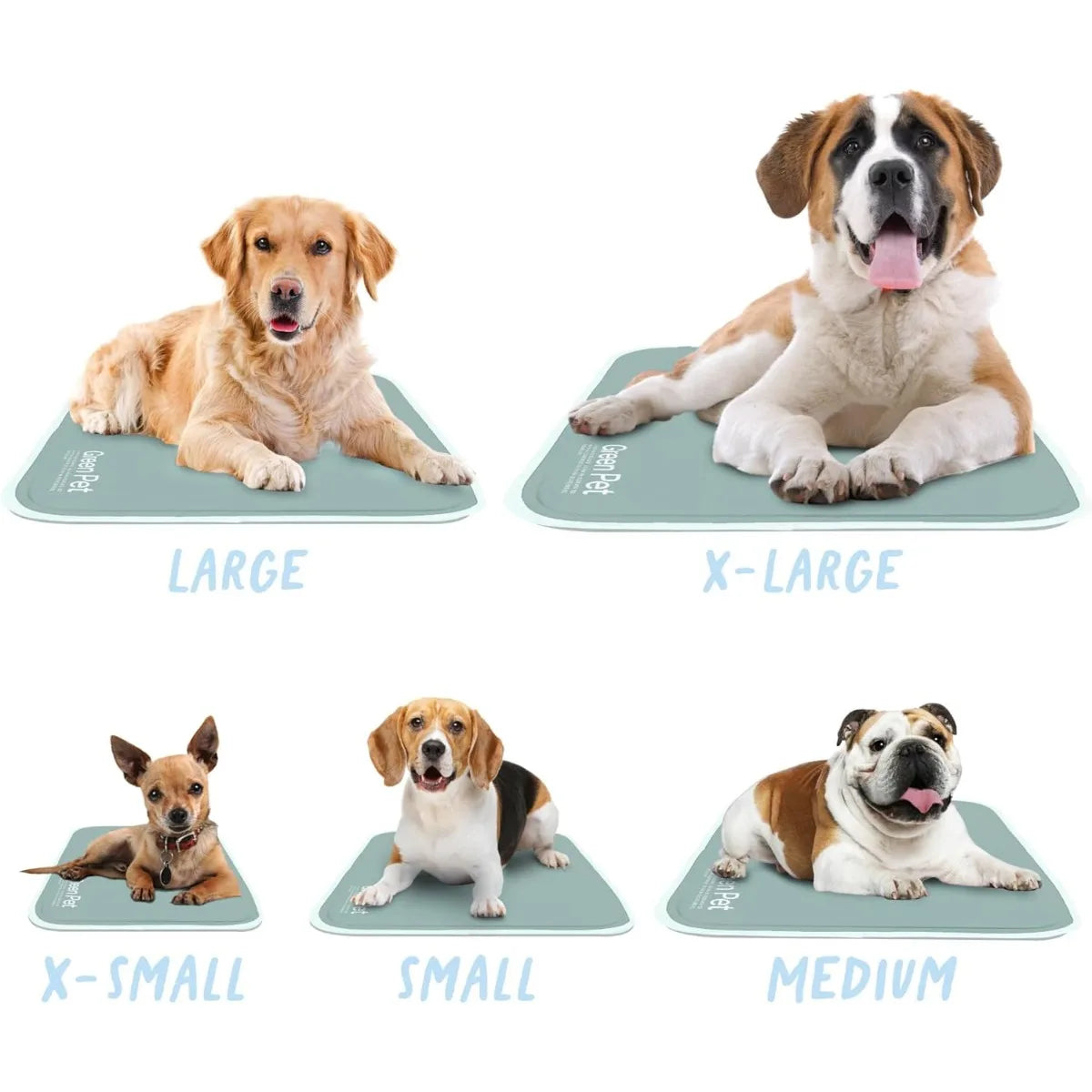 XIUWO Self Cooling Pressure Activated Pet Mat For Dogs Cats