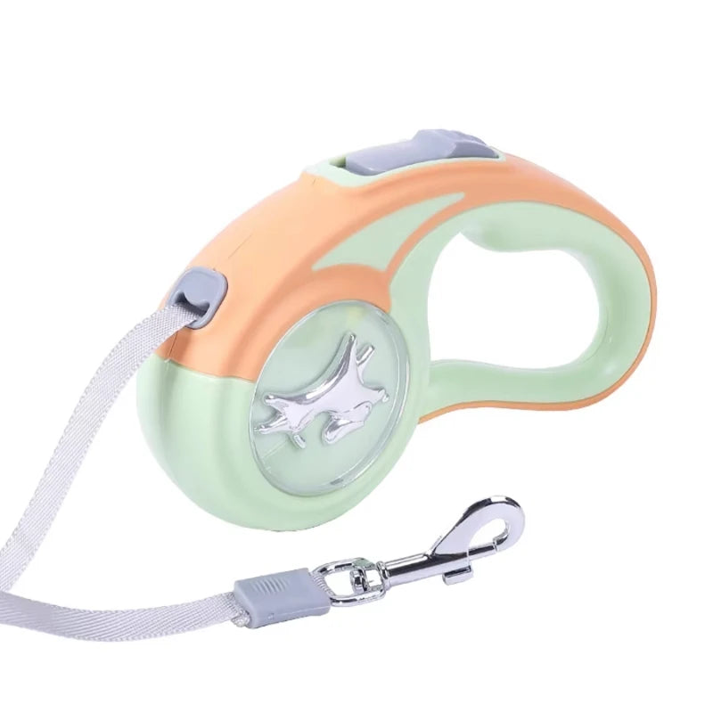 Automatic Extendable Smart Dog Leash With Plastic Body For Puppy