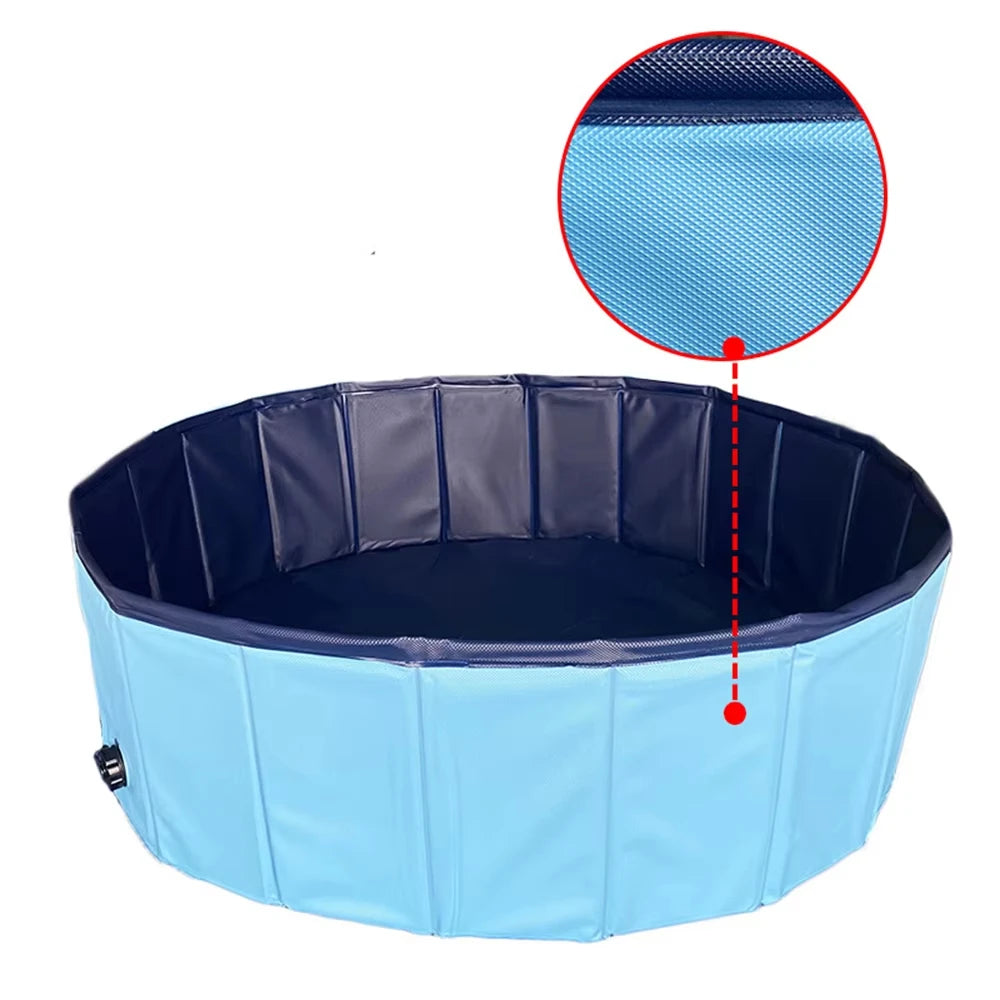 CWV Foldable Dog Pool Waterproof Bathing Tub Grooming Station