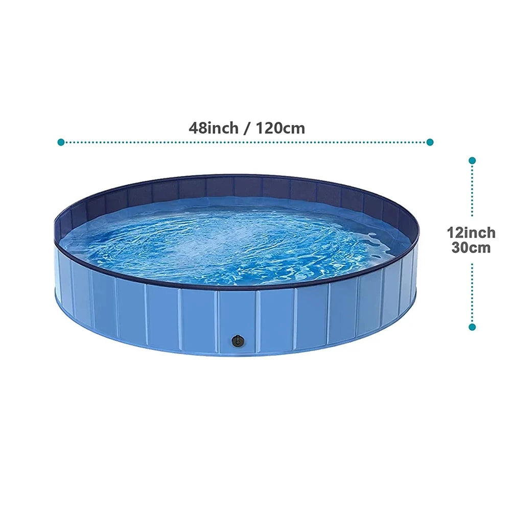 CWV Foldable Dog Pool Waterproof Bathing Tub Grooming Station