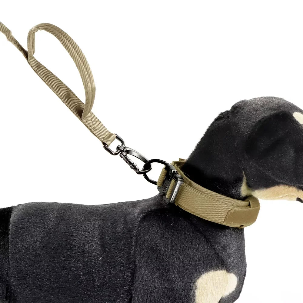 Petavel Adjustable Nylon Dog Leash With Quick Release Dual Handle
