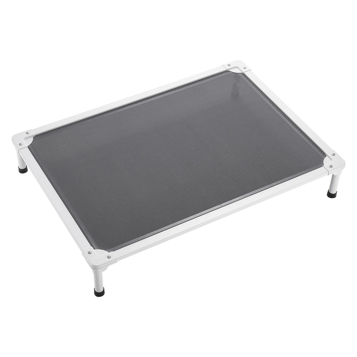 SucceBuy Elevated Dog Bed With Breathable Mesh And Aluminum Frame