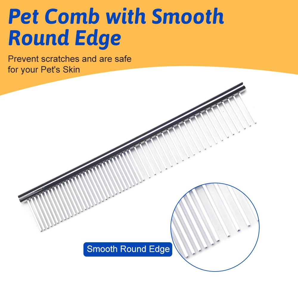 Professional Stainless Steel Pet Grooming Scissors With Safety Round Tip