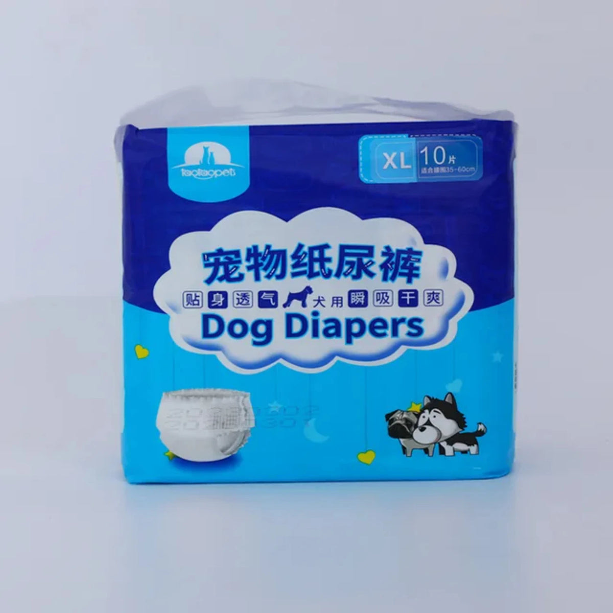 Disposable Breathable Pet Diaper Pants Leakproof Absorbent Protection