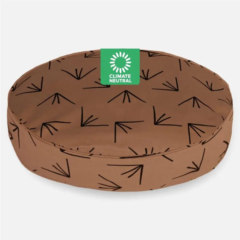 Heat Waves Pet Bed With Breathable Washable Cotton Cover
