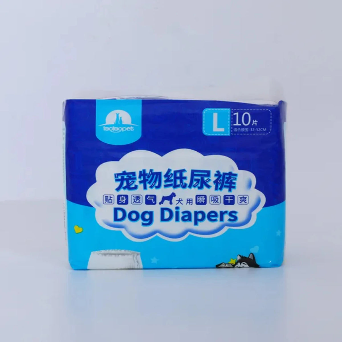 Disposable Breathable Pet Diaper Pants Leakproof Absorbent Protection