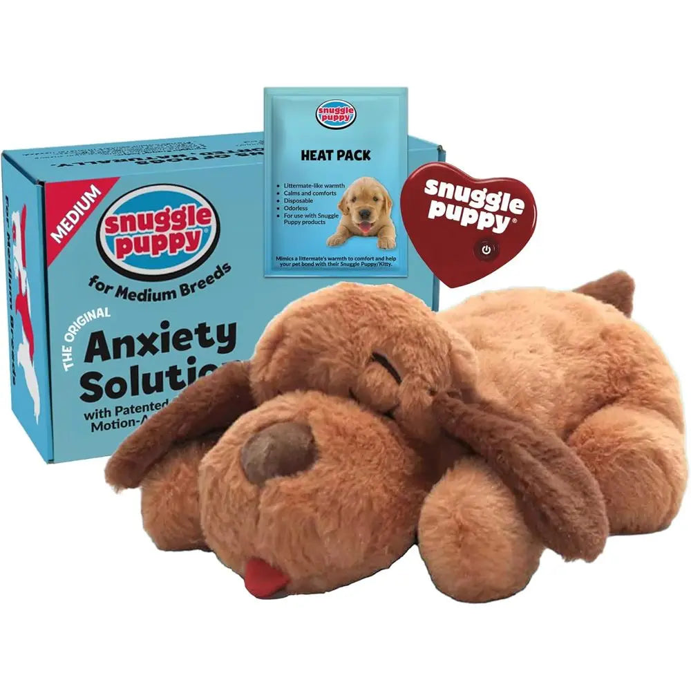Heartbeat Puppy Toy With Real Feel Pulse And Heat Pack