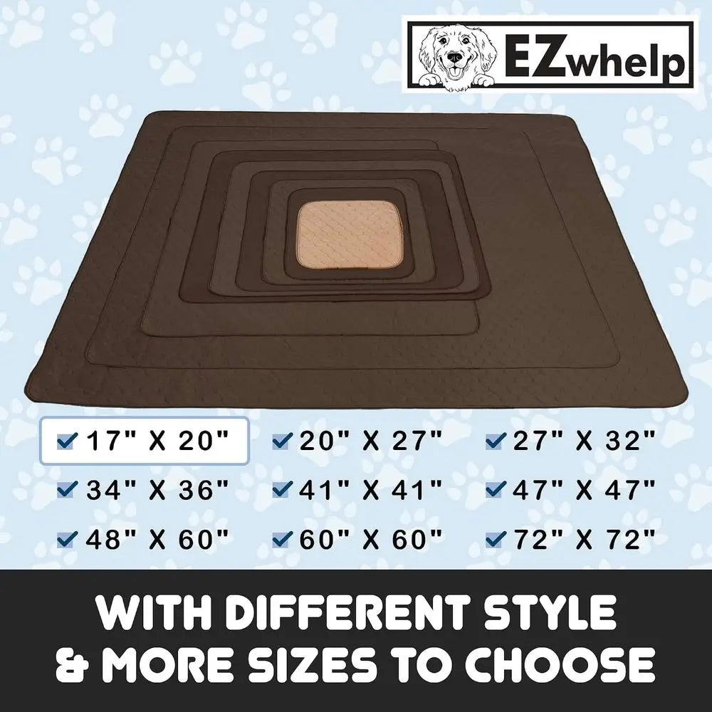 Reusable Washable Dog Training Pads Waterproof Sanitary Pet Pads