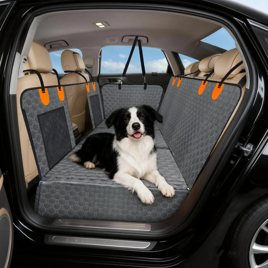 Bingopaw Dog Car Seat Cover Waterproof Backseat Extender Hammock