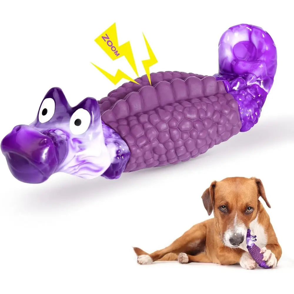 Tough Dog Chew Toy With Squeaky Design For Engaging Play