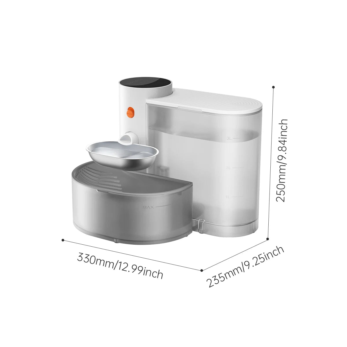 Petgravity Stainless Steel Automatic Drinking Water Dispenser For Cats