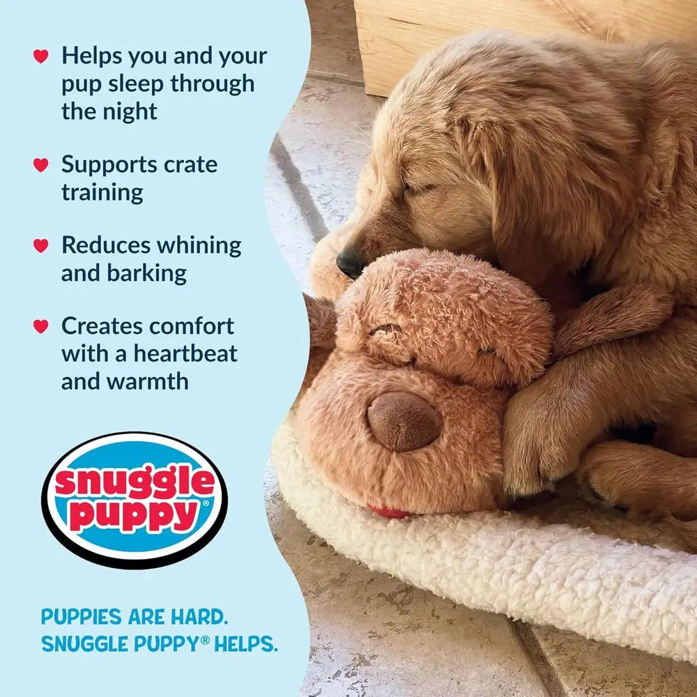 Heartbeat Puppy Toy With Real Feel Pulse And Heat Pack