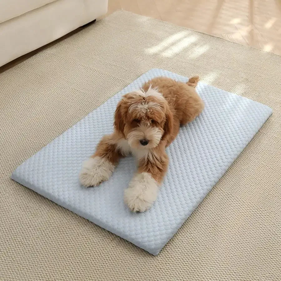 Breathable Cooling Pet Bed With Thick Supportive Padding