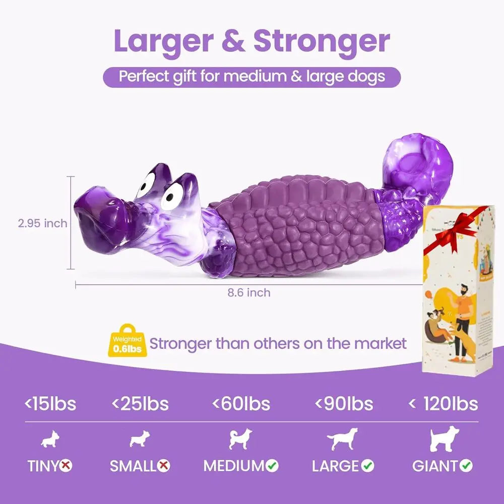 Tough Dog Chew Toy With Squeaky Design For Engaging Play