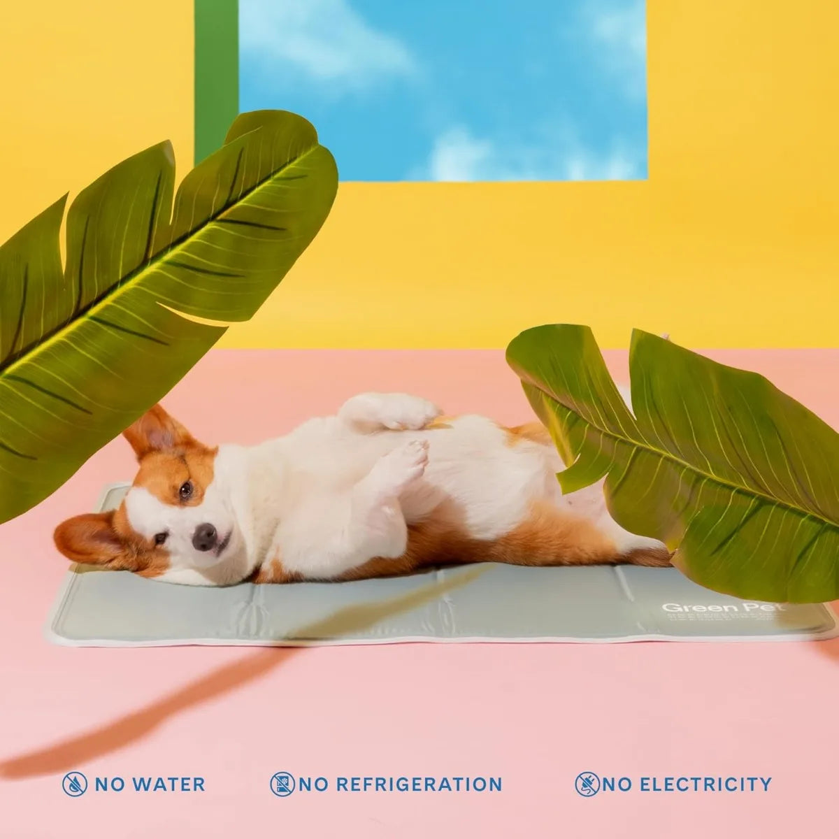 XIUWO Self Cooling Pressure Activated Pet Mat For Dogs Cats