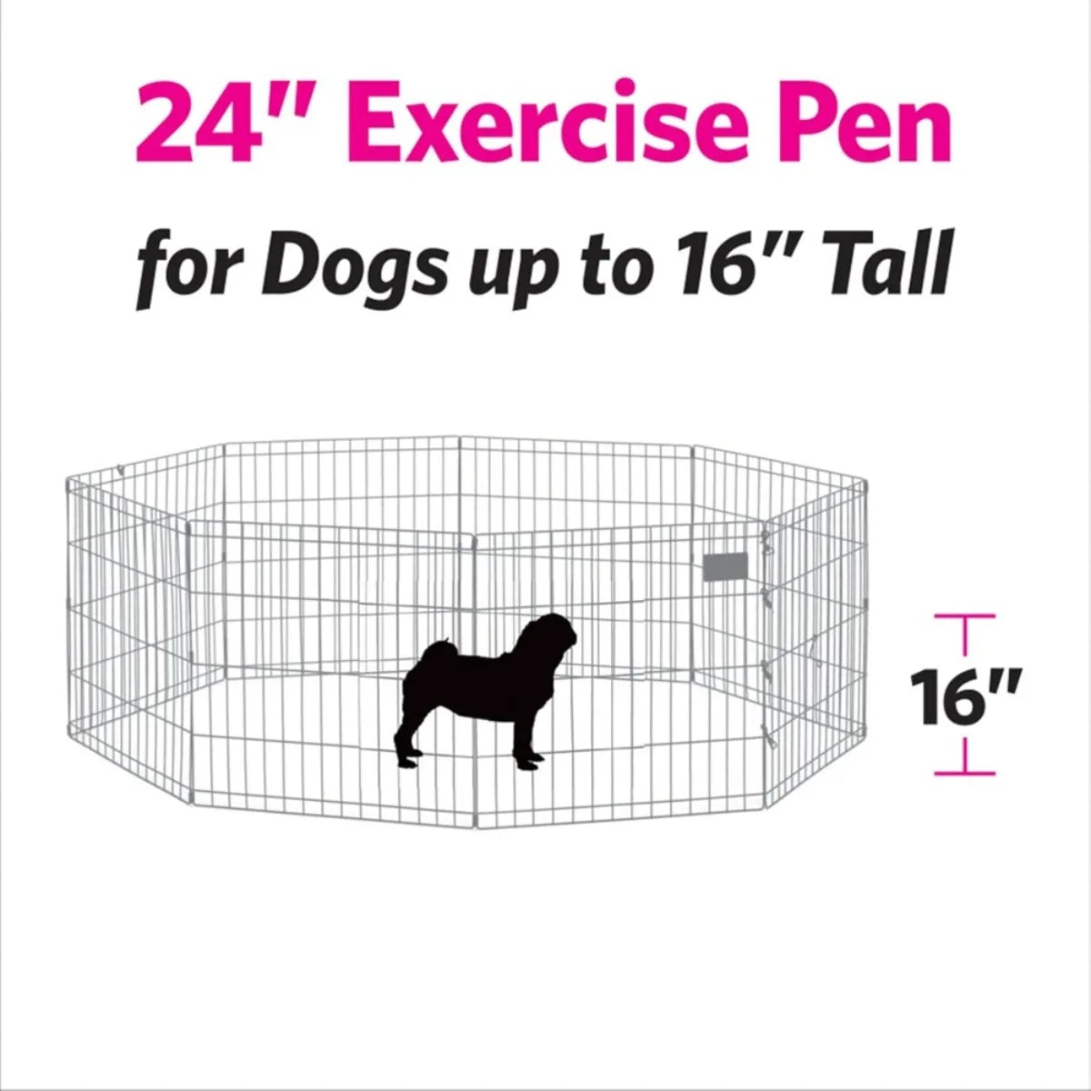 XIUWO Foldable Pet Exercise Pen For Indoor And Outdoor Use