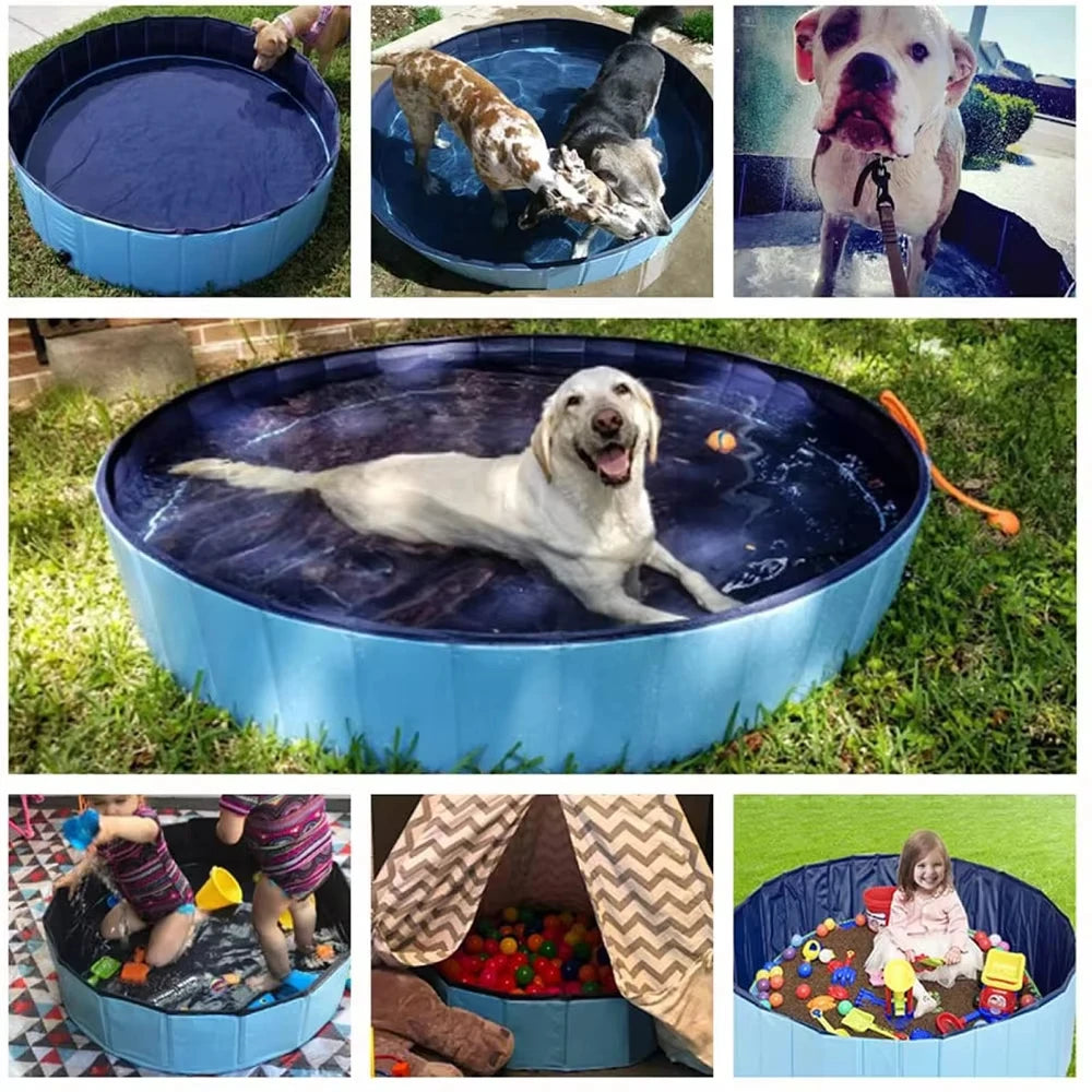 CWV Foldable Dog Pool Waterproof Bathing Tub Grooming Station
