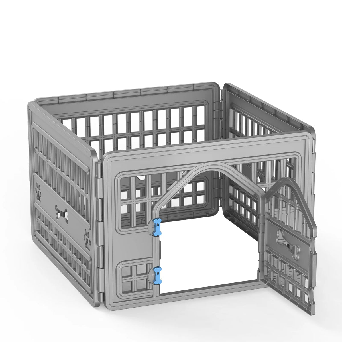 Premium Foldable Plastic Pet Playpen For Indoor Outdoor Dogs