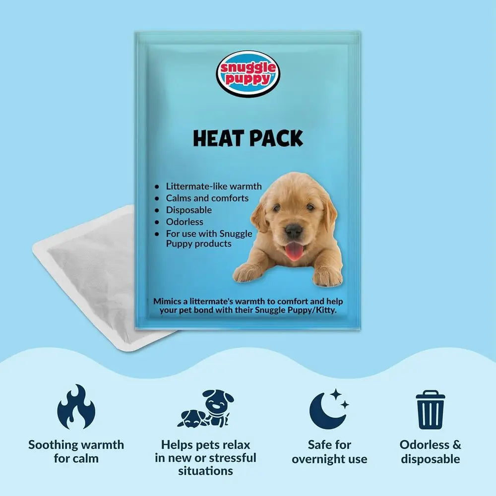 Heartbeat Puppy Toy With Real Feel Pulse And Heat Pack