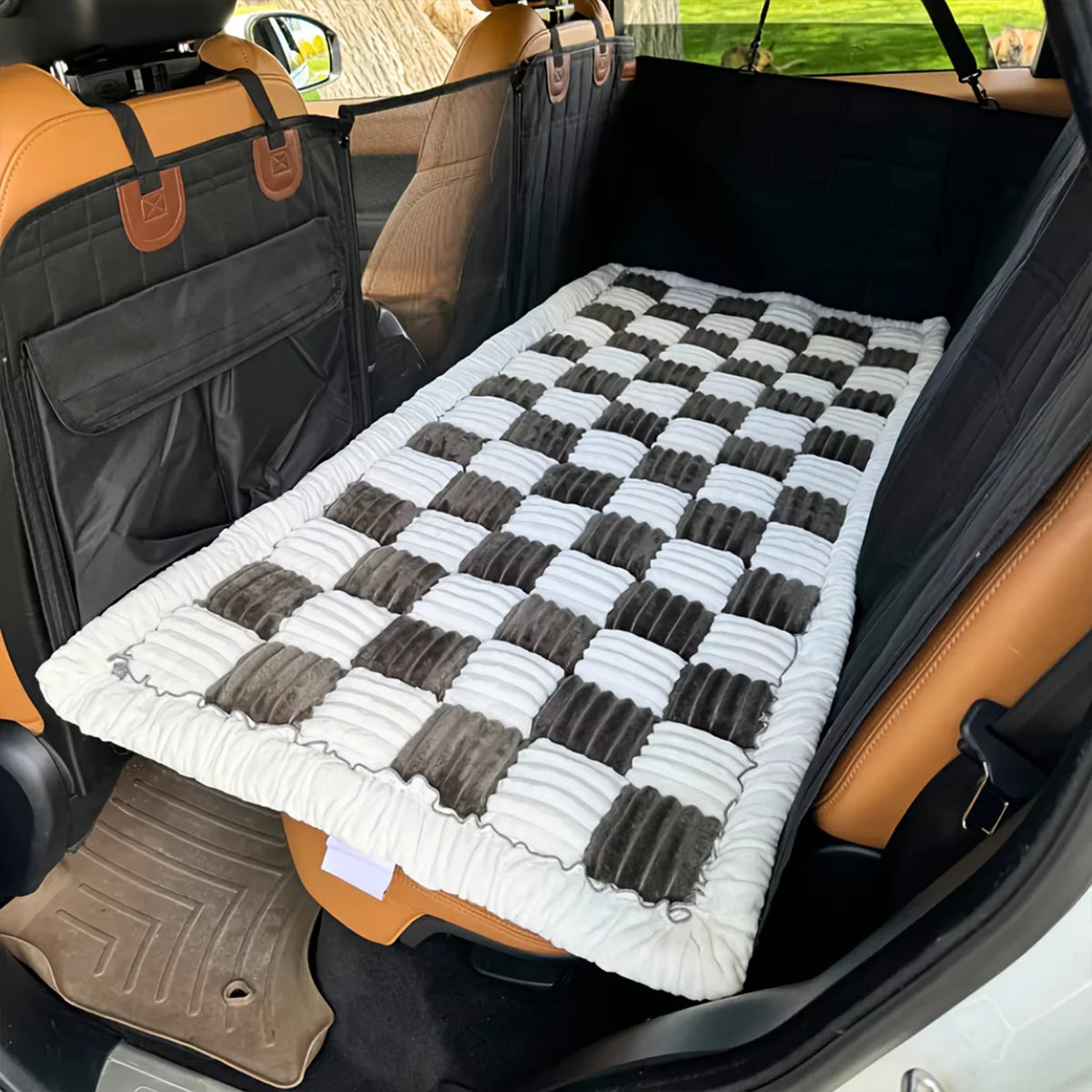 Waterproof Coral Fleece Pet Car Seat Cover Sofa Protector
