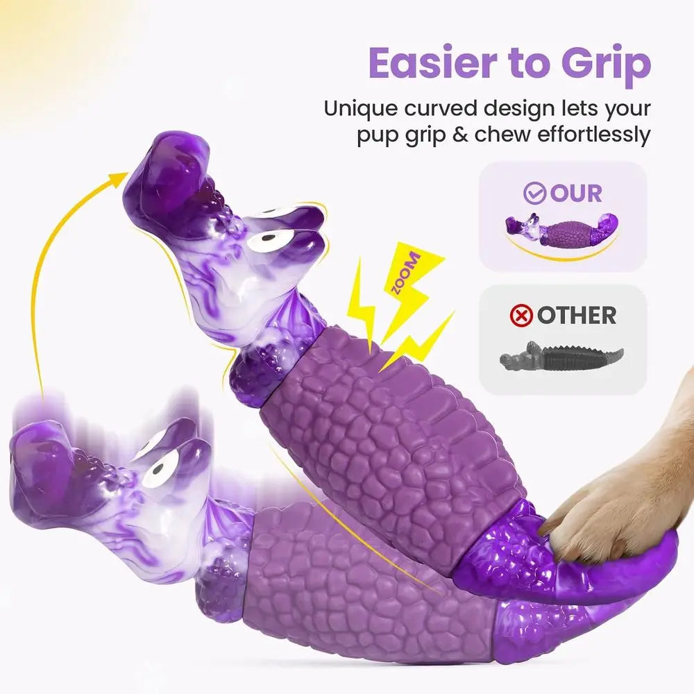 Tough Dog Chew Toy With Squeaky Design For Engaging Play