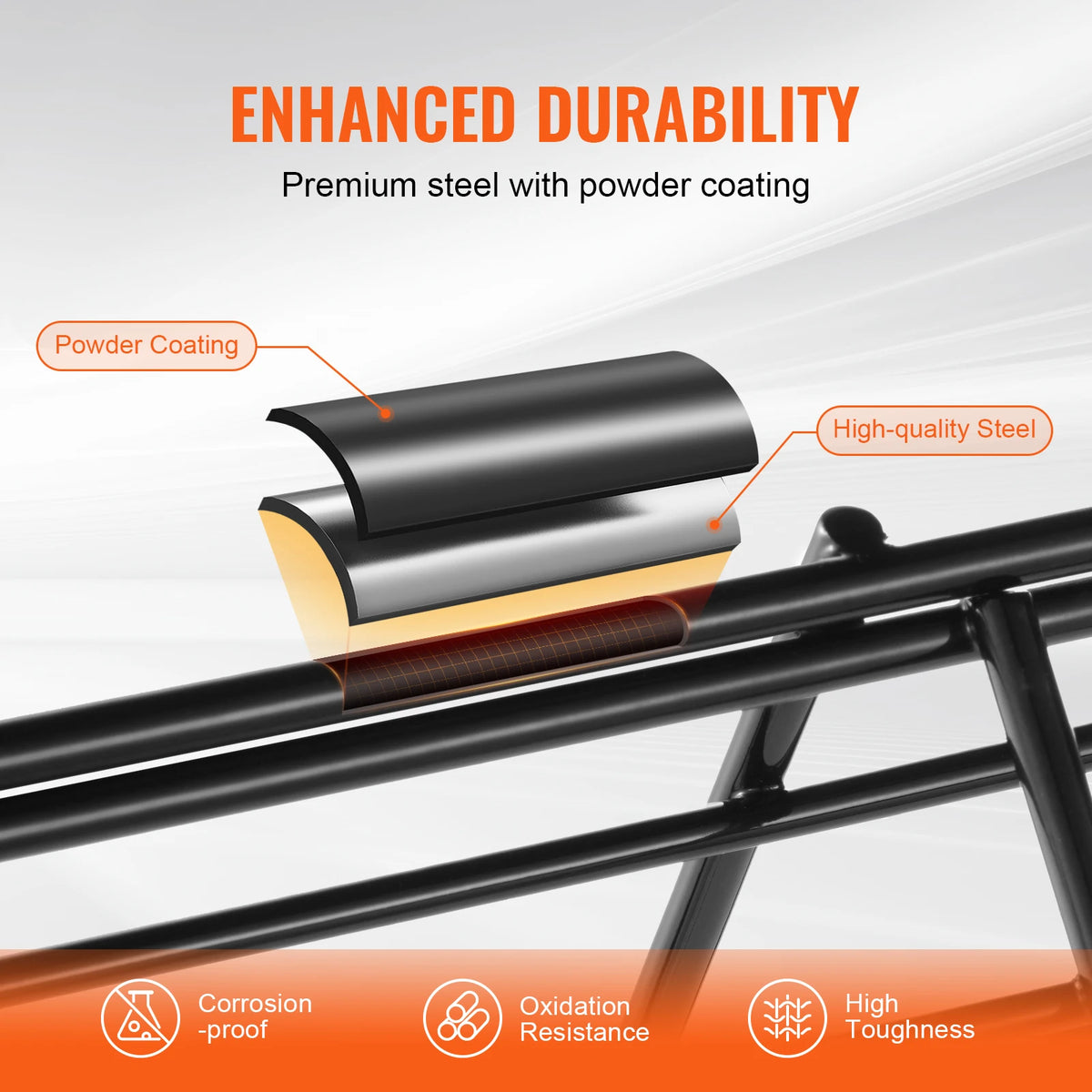 SucceBuy Durable Iron Chicken Tunnel With Corner Frame For Yard