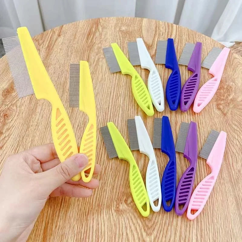 Professional Stainless Steel Pet Grooming Comb For Cats And Dogs