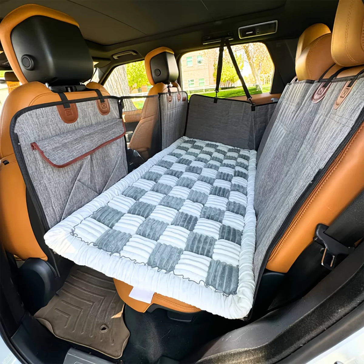 Waterproof Coral Fleece Pet Car Seat Cover Sofa Protector