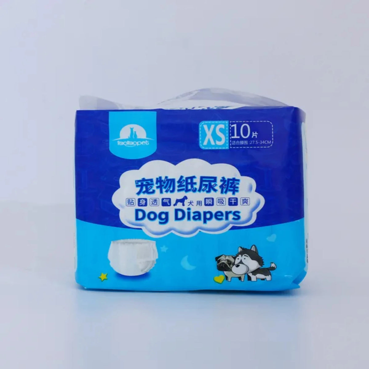 Disposable Breathable Pet Diaper Pants Leakproof Absorbent Protection