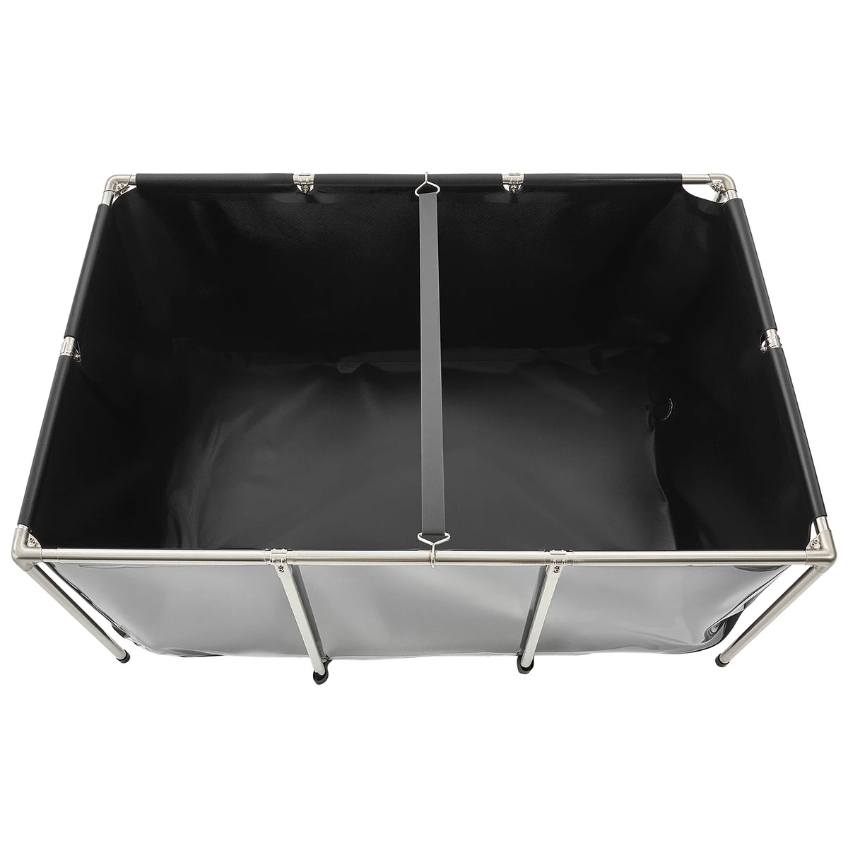 SucceBuy Rectangular Canvas Fish Pond With Clear Viewing Panel