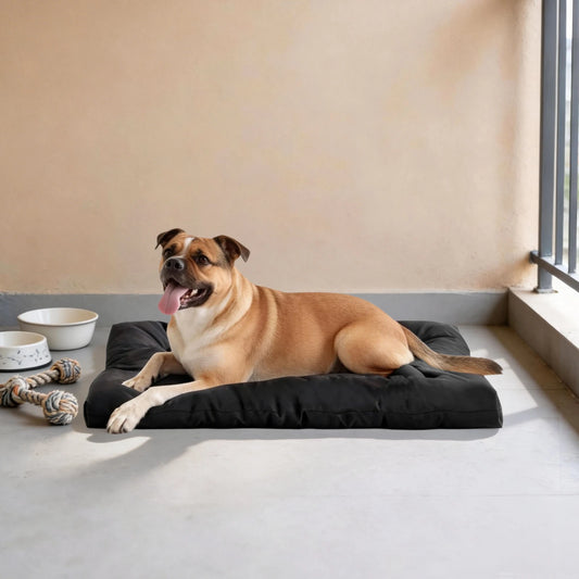 Heavy Duty Chew Proof Dog Bed Durable Waterproof Pet Crate Pad