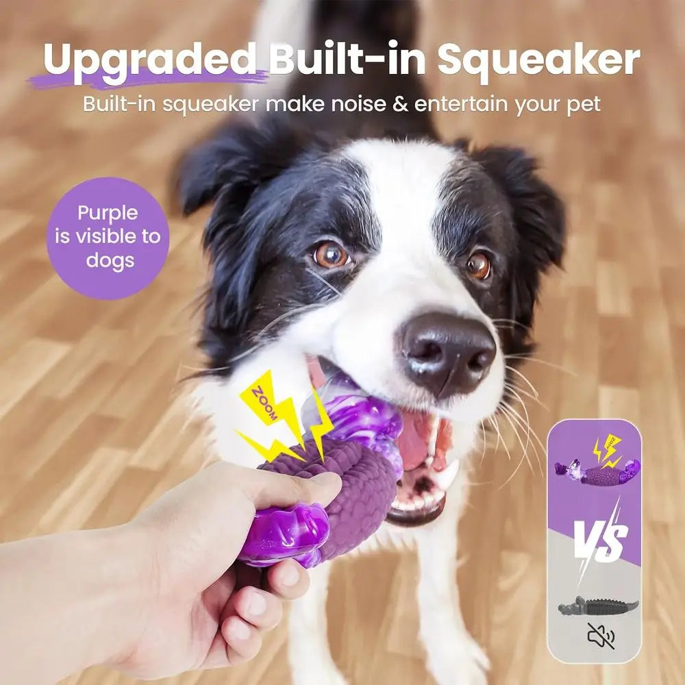 Tough Dog Chew Toy With Squeaky Design For Engaging Play