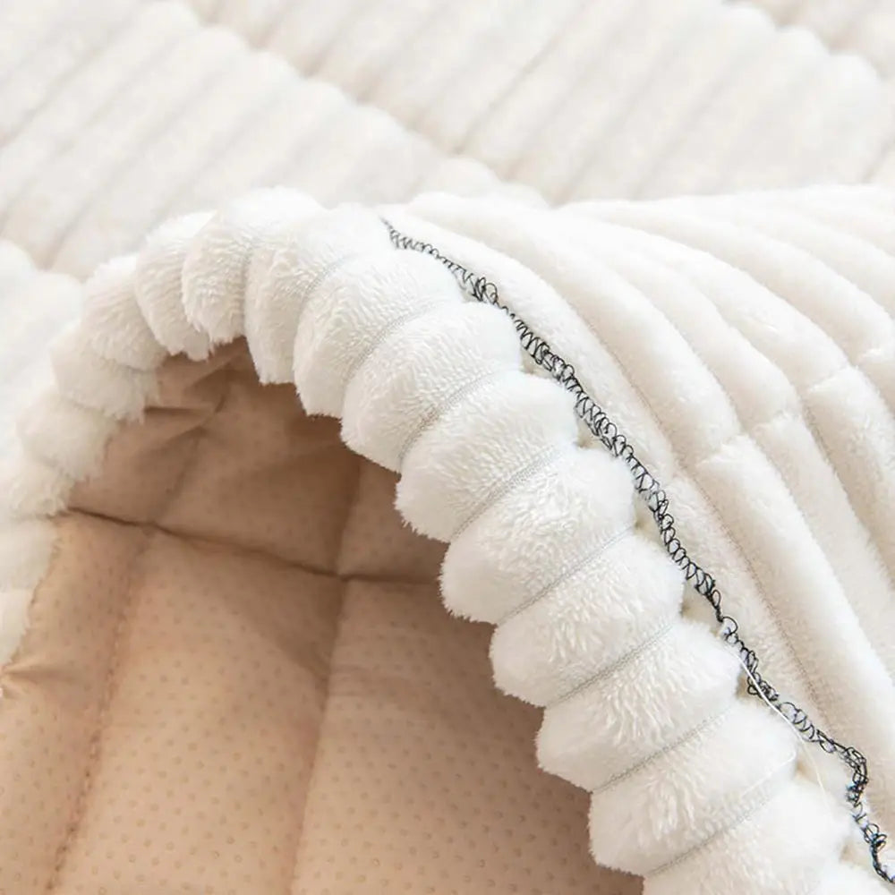 Ultra Soft Washable Fleece Couch Protector For Pets And Furniture