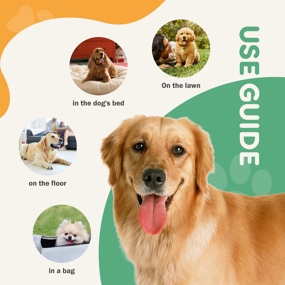 Leakproof Disposable Pet Training Pads Quick Drying Absorbent Surface