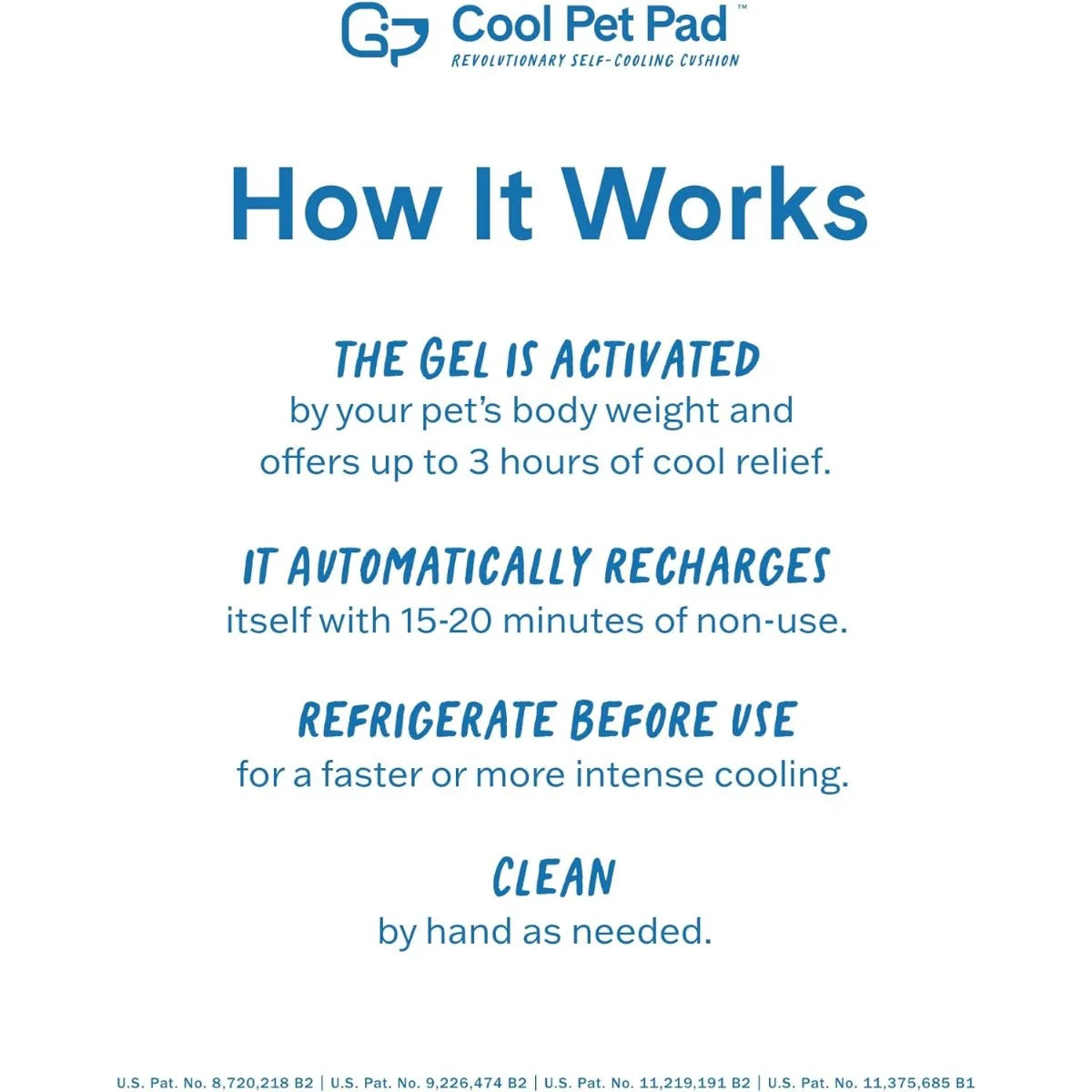 XIUWO Self Cooling Pressure Activated Pet Mat For Dogs Cats