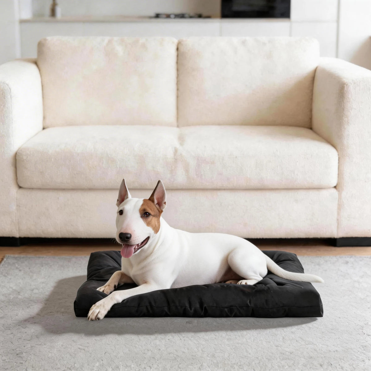 Heavy Duty Chew Proof Dog Bed Durable Waterproof Pet Crate Pad