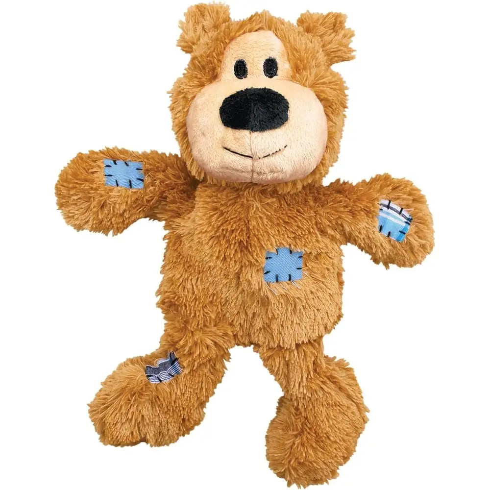 Durable Knotted Rope Plush Bear Dog Toy For Active Chewers