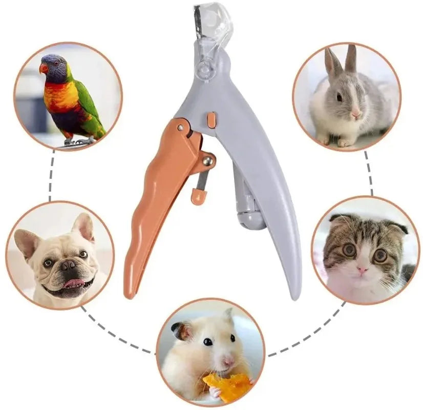 LED Pet Nail Clipper With Light For Dog Cat Grooming
