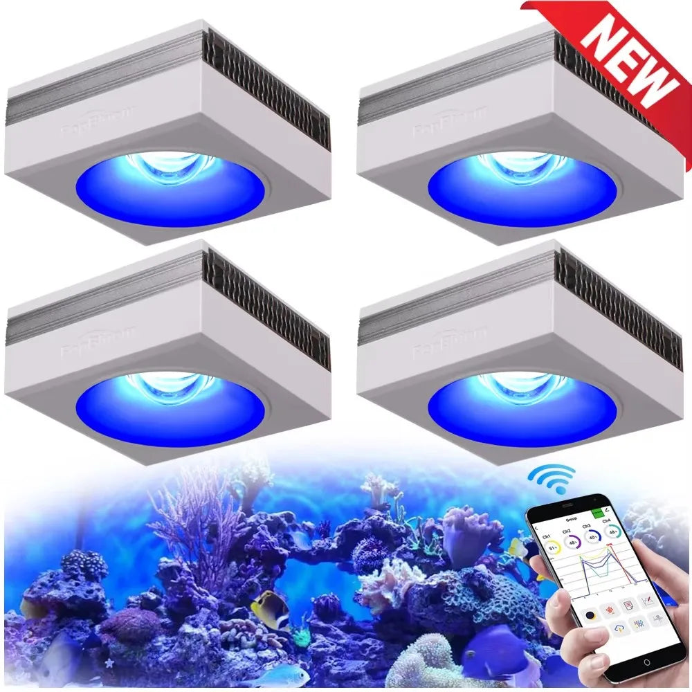 PopBloom RL90 WiFi LED Aquarium Light For Saltwater Reef
