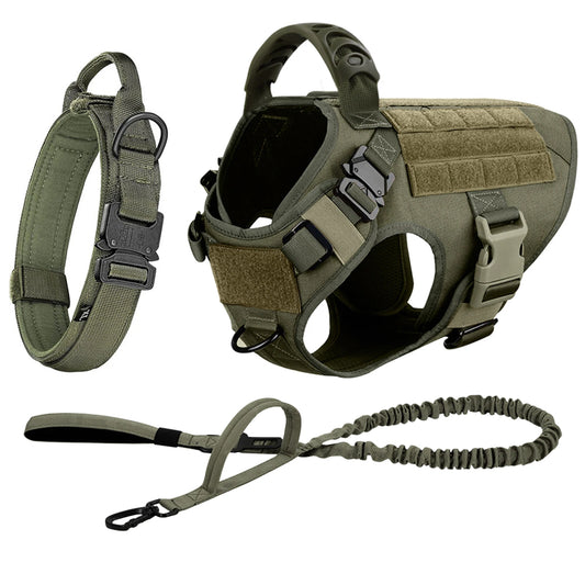 Nylon Dog Harness And Leash Set For Large Breeds Vest