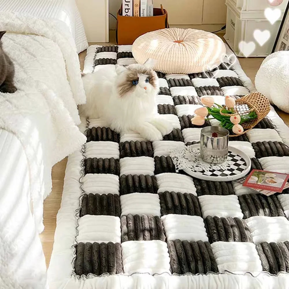 Waterproof Coral Fleece Pet Car Seat Cover Sofa Protector