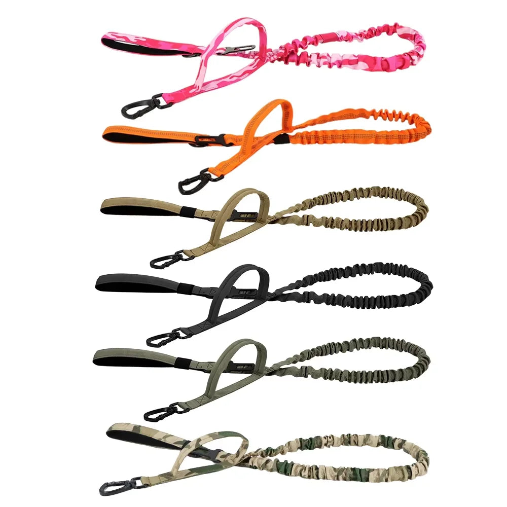 Petavel Adjustable Nylon Dog Leash With Quick Release Dual Handle